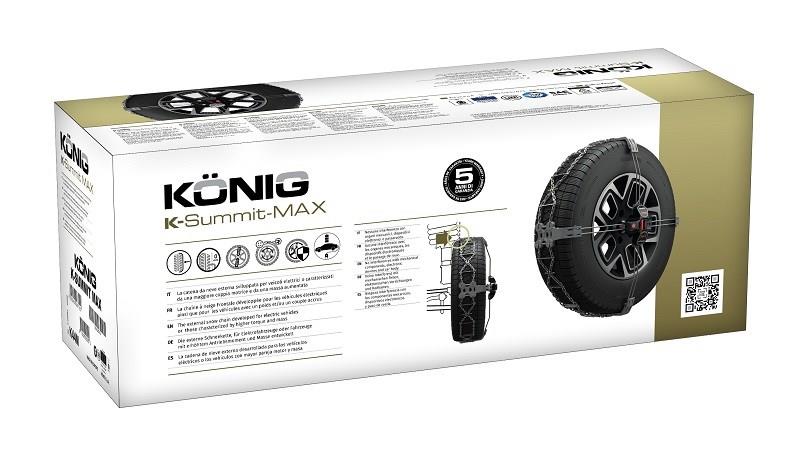 Konig K-Summit MAX Snow Chains | SnowChains.com, Kent, UK